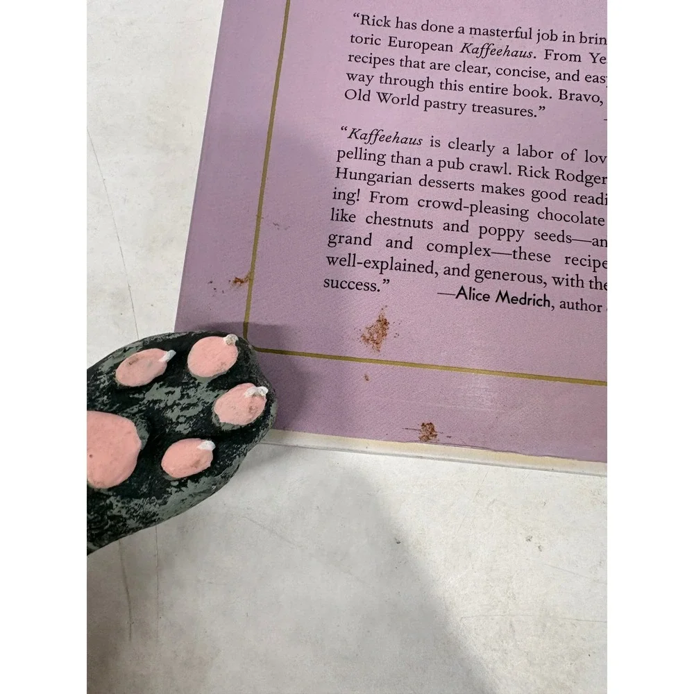 Kaffeehaus Rick Rodgers Cookbook Vienna Budapest Prague Desserts 1st Ed 2002
